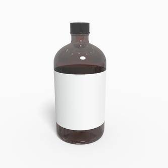 Bottles Plastic Product Label Dieline 504160